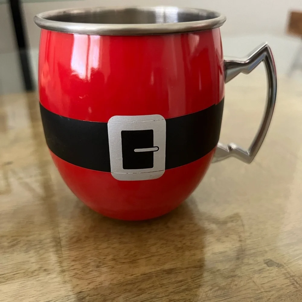 2 mule santa christmas Mugs